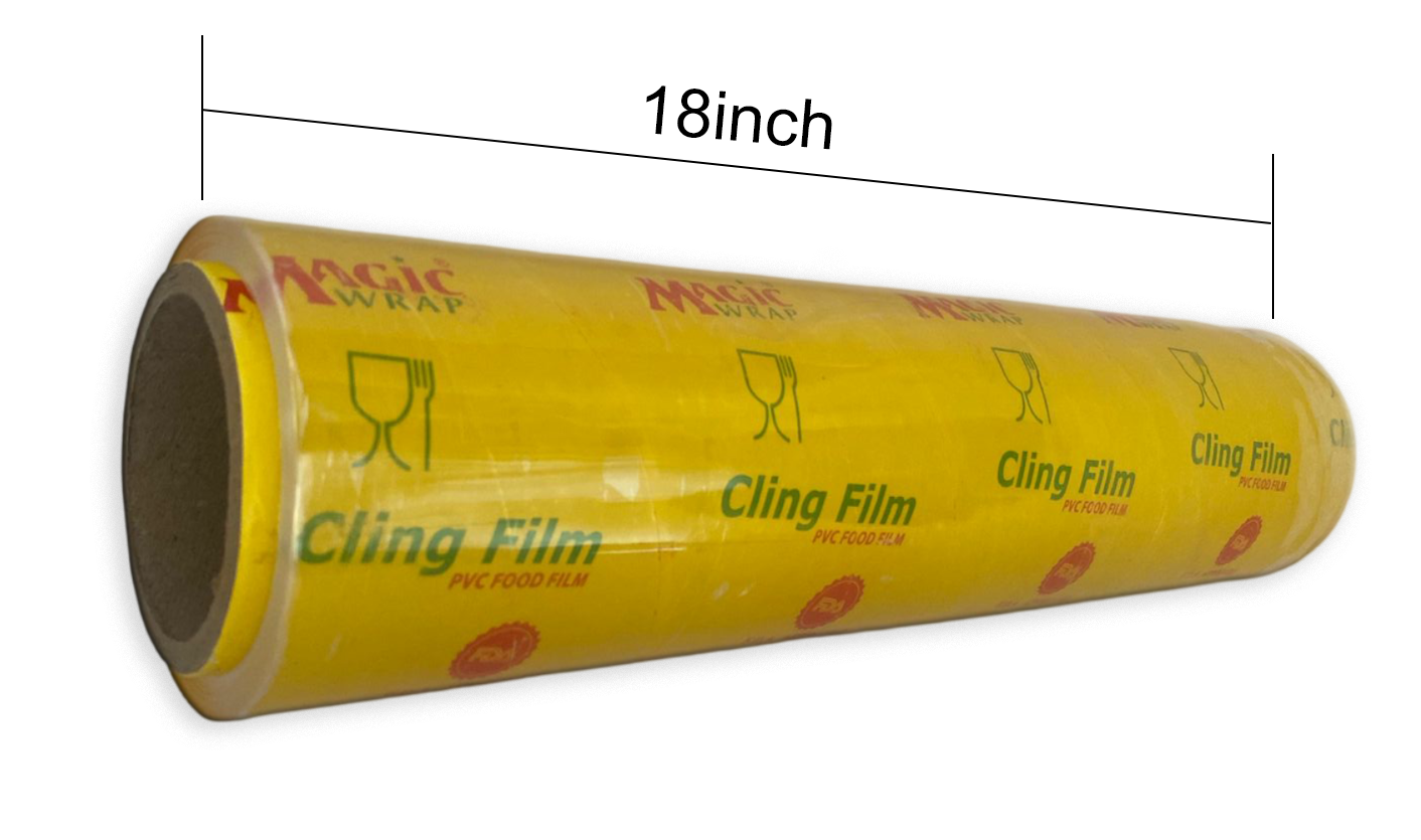 Plastic Cling Film Kitchens Quick Cut For Food Wrap